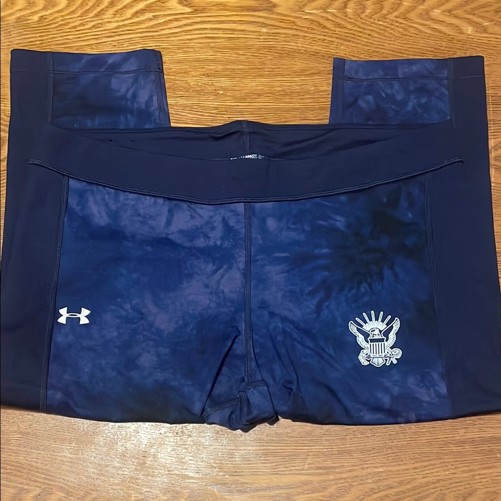 Under Armour Women’s Navy Blue Athletic Capris (2XL)